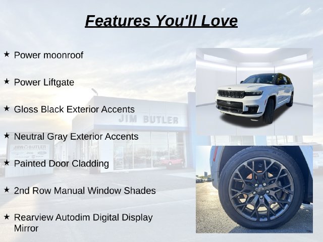Used 2023 Jeep Grand Cherokee L Summit w/ Advanced Protech Group IV AWD/4WD image 24