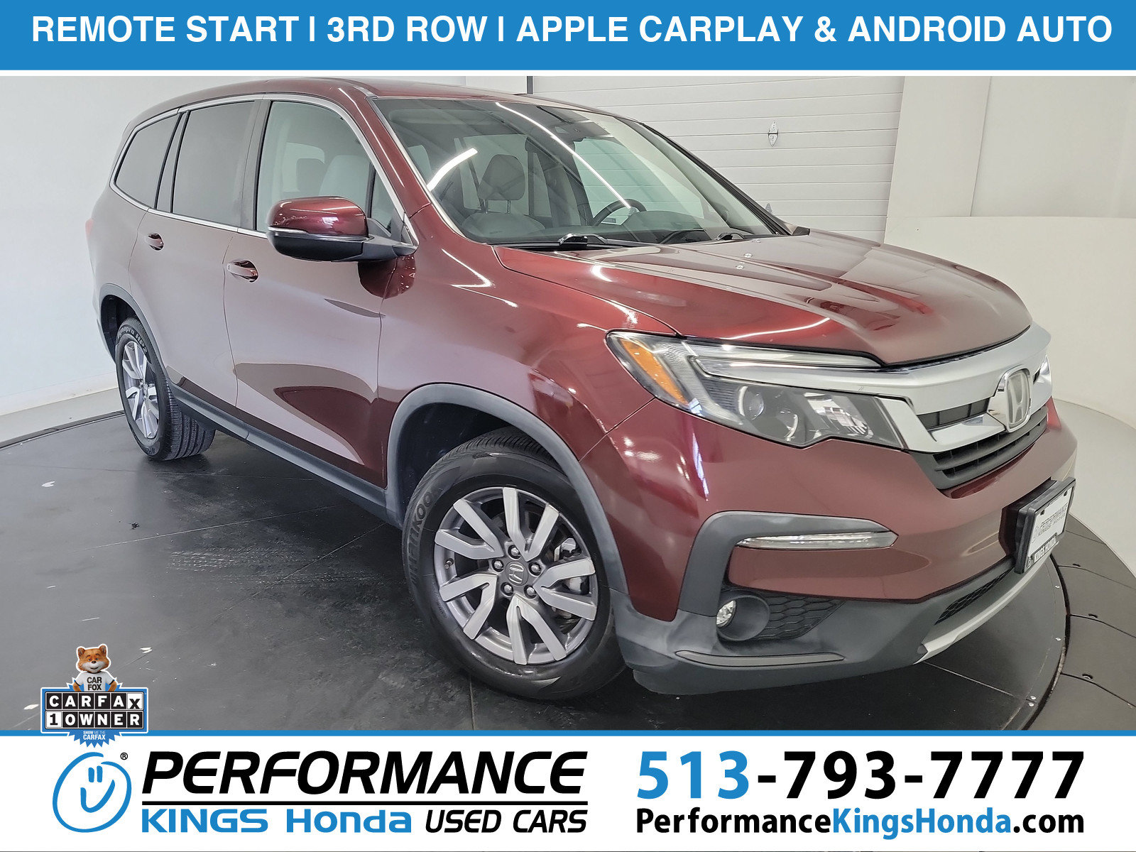 Used 2019 Honda Pilot EX 360° Tour