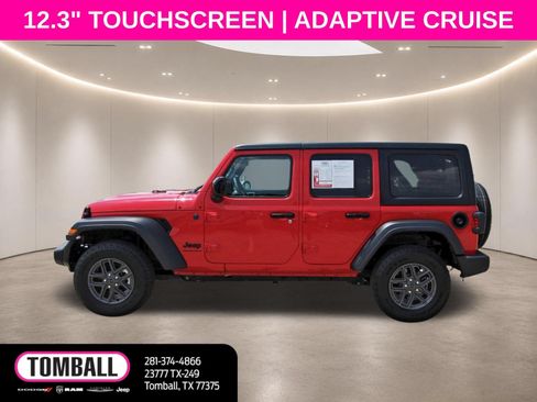 Used 2025 Jeep Wrangler Unlimited Sport AWD/4WD image 4