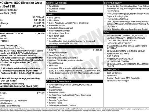 Used 2023 GMC Sierra 1500 Elevation AWD/4WD image 2