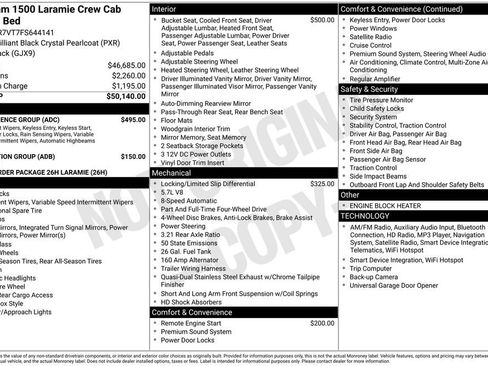 Used 2015 RAM 1500 Laramie w/ Convenience Group image 45