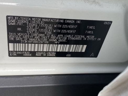 Certified 2024 Toyota RAV4 LE FWD image 14