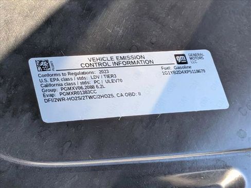 Used 2023 Chevrolet Corvette Stingray Preferred Cpe w/ Z51 Performance Package image 23