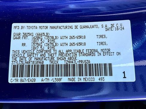 New 2024 Toyota Tacoma TRD Sport image 17