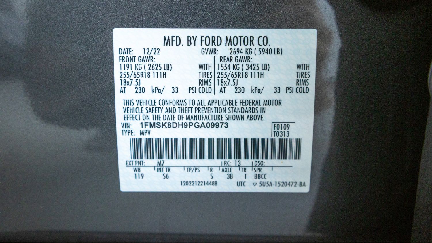 Used 2023 Ford Explorer XLT w/ Equipment Group 202A AWD/4WD image 33