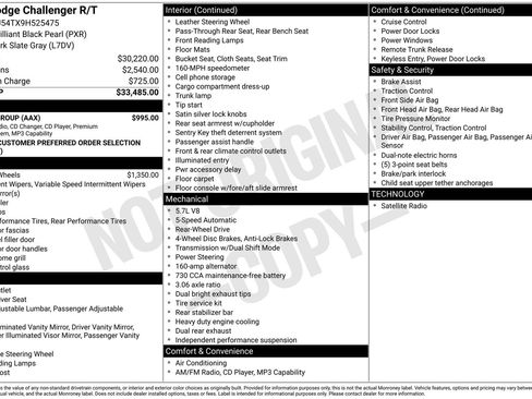 Used 2009 Dodge Challenger R/T w/ Sound Group image 1