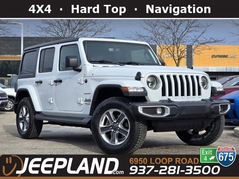 Used 2020 Jeep Wrangler Unlimited Sahara image 1