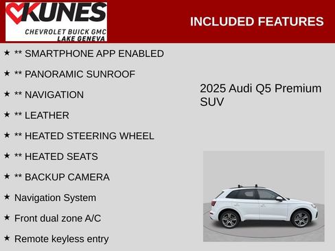 Used 2025 Audi Q5 2.0T Premium AWD/4WD image 2
