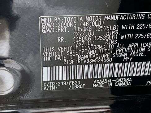 Certified 2025 Toyota RAV4 LE image 29