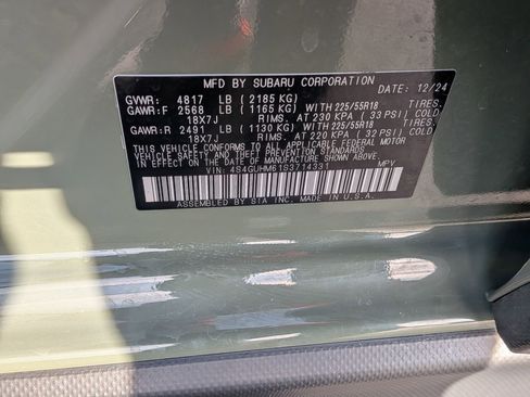 Used 2025 Subaru Crosstrek 2.5i Limited w/ Crosstrek Mirror Package image 35