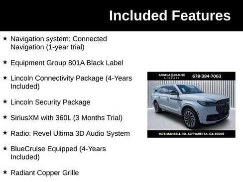 New 2026 Lincoln Navigator L Black Label AWD/4WD image 6