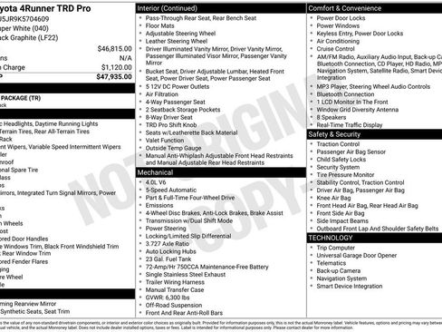 Used 2019 Toyota 4Runner TRD Pro image 22
