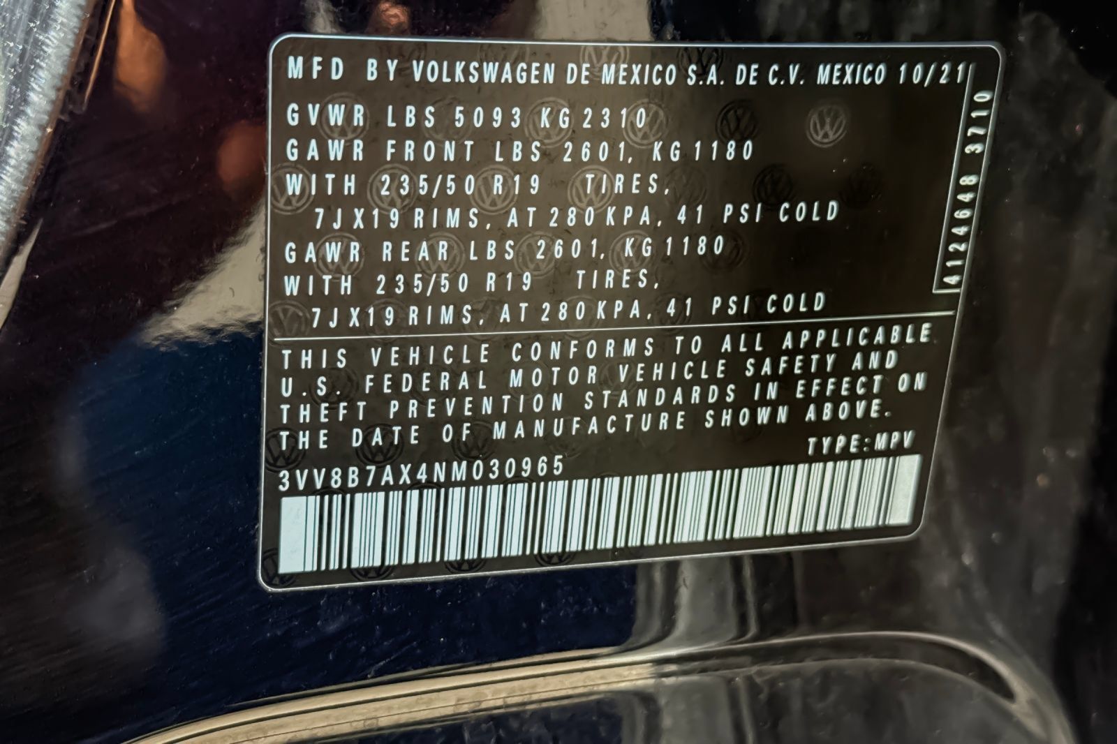 Used 2022 Volkswagen Tiguan SE R-Line AWD/4WD image 40