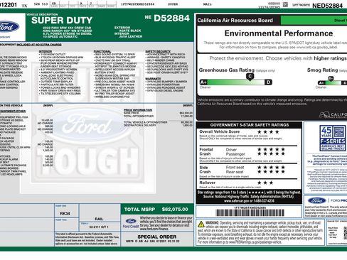 Used 2022 Ford F250 King Ranch w/ King Ranch Ultimate Package AWD/4WD image 3