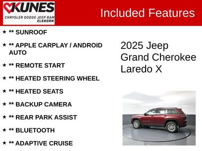 New 2025 Jeep Grand Cherokee Laredo X w/ Luxury Tech Group I