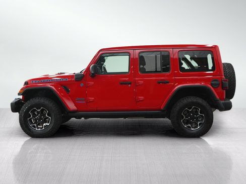 Used 2021 Jeep Wrangler Unlimited Rubicon 4xe w/ Steel Bumper Group AWD/4WD image 4