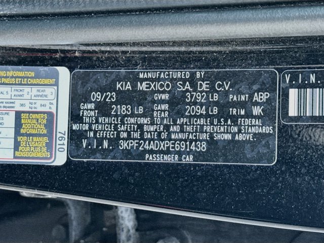 Certified 2023 Kia Forte LXS FWD image 27