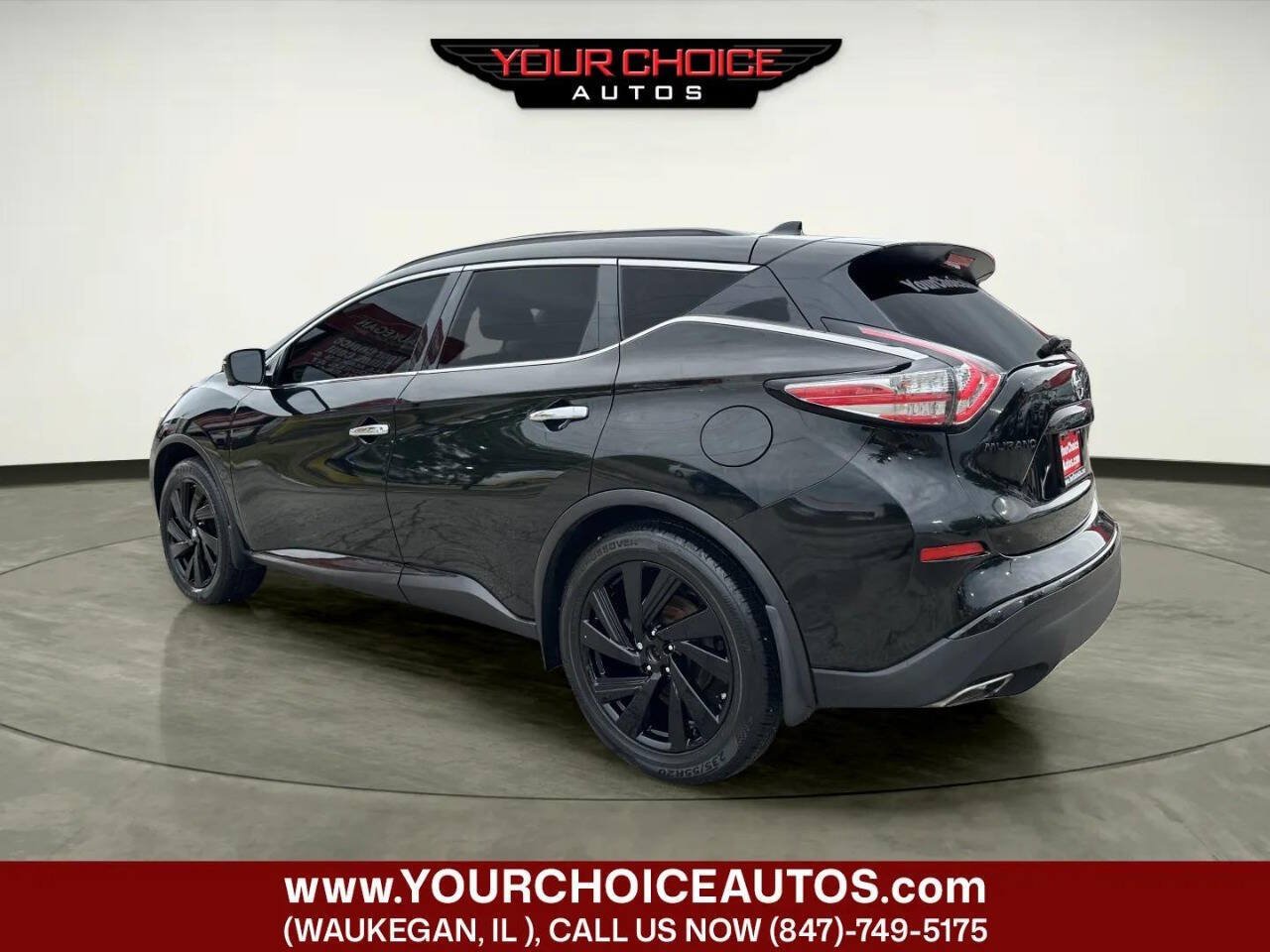Used 2018 Nissan Murano SL w/ Midnight Edition Package AWD/4WD image 3