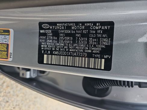 New 2026 Hyundai Tucson Limited AWD/4WD image 37