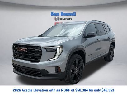 New 2026 GMC Acadia Elevation w/ Black Edition
