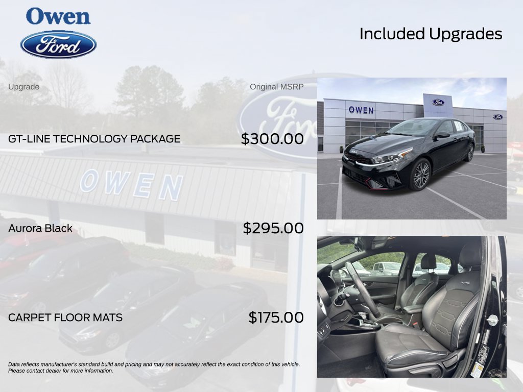 Used 2023 Kia Forte GT-Line w/ GT-Line Technology Package FWD image 4
