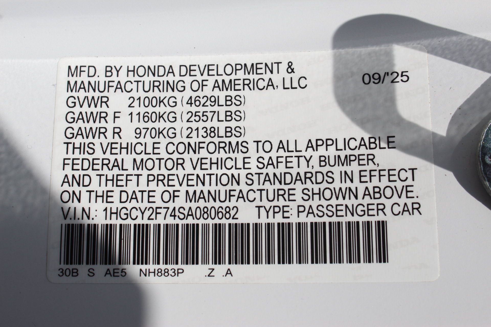 Used 2025 Honda Accord Sport image 36