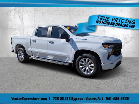 Used 2022 Chevrolet Silverado 1500 Custom RWD image 1