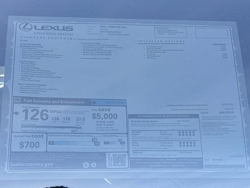 New 2026 Lexus RZ 350e 2WD image 30