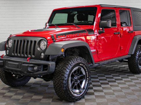 Used 2017 Jeep Wrangler Unlimited Rubicon AWD/4WD image 7
