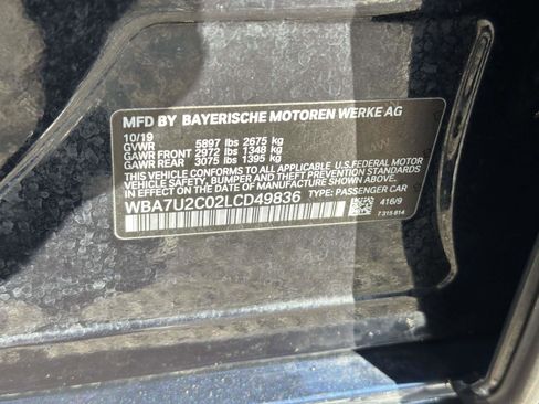 Used 2020 BMW 750i xDrive w/ M Sport Package image 15