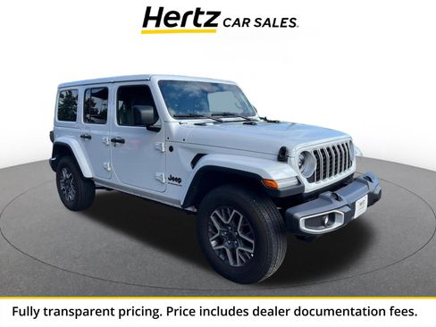 Used 2025 Jeep Wrangler Unlimited Sahara AWD/4WD image 1