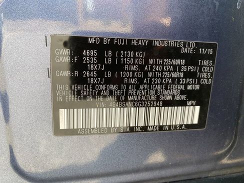 Used 2016 Subaru Outback 2.5i Limited image 33