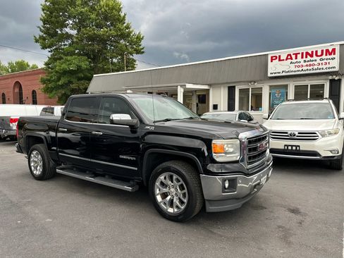 Used 2015 GMC Sierra 1500 SLT w/ SLT Crew Cab Value Package AWD/4WD image 1