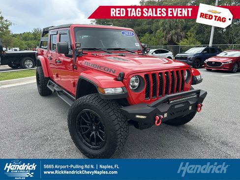 Used 2021 Jeep Gladiator Rubicon w/ Cold Weather Group image 1