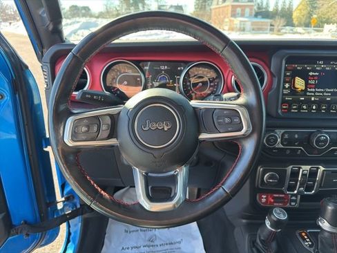 Used 2022 Jeep Wrangler Unlimited Rubicon w/ Steel Bumper Group image 22