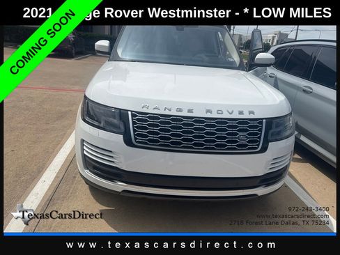 Used 2021 Land Rover Range Rover Westminster Edition AWD/4WD image 2