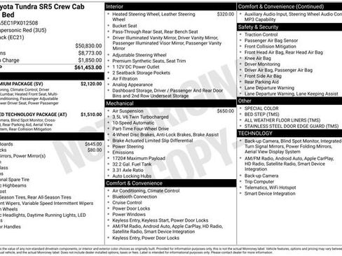 Used 2023 Toyota Tundra SR5 w/ SR5 Premium Package AWD/4WD image 12