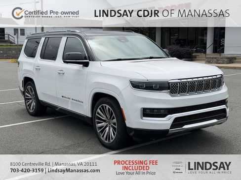Certified 2024 Jeep Grand Wagoneer Series III w/ Rear Seat Video Group 1 AWD/4WD image 1