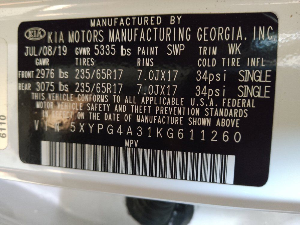 Used 2019 Kia Sorento L FWD image 33