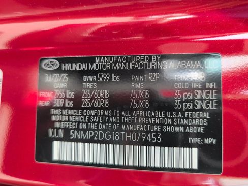 Certified 2026 Hyundai Santa Fe SEL AWD/4WD image 35