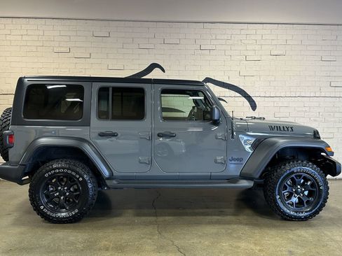 Used 2021 Jeep Wrangler Unlimited Sport AWD/4WD image 2