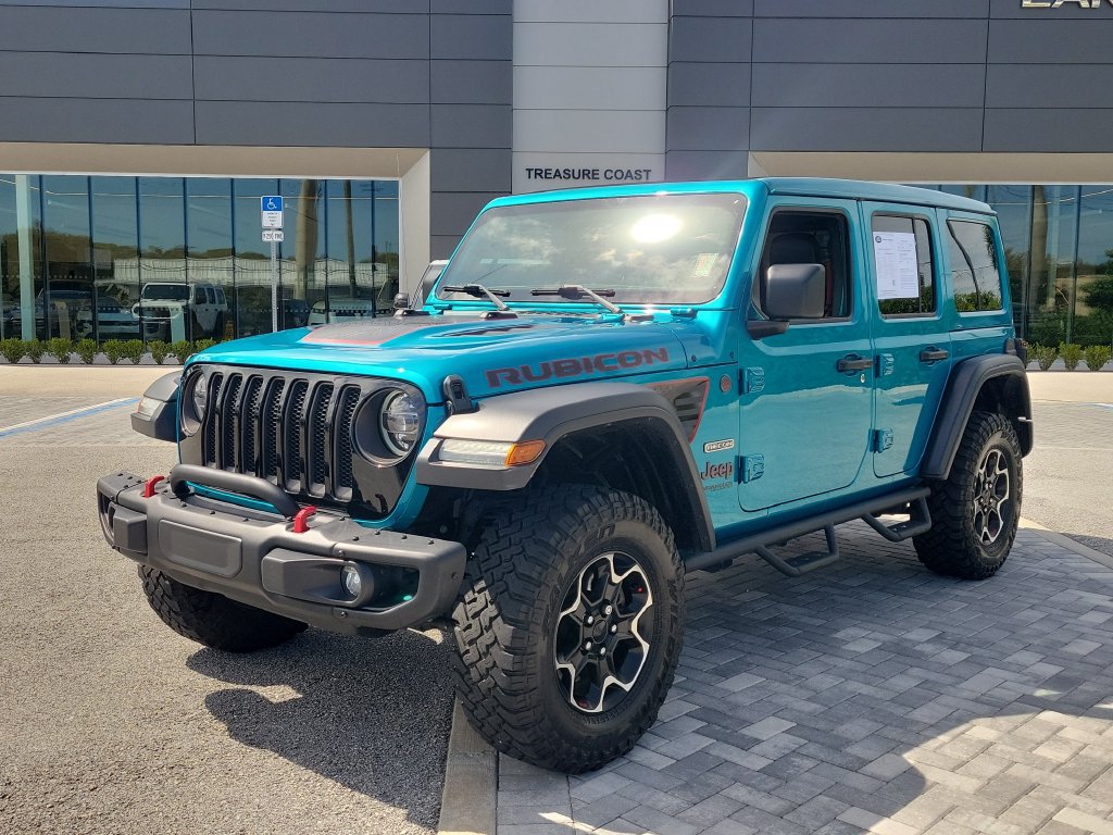 Used 2020 Jeep Wrangler Unlimited Rubicon w/ Quick Order Package 28Y Recon AWD/4WD image 1