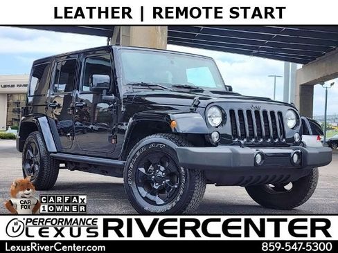Used 2015 Jeep Wrangler Unlimited Sahara AWD/4WD image 1