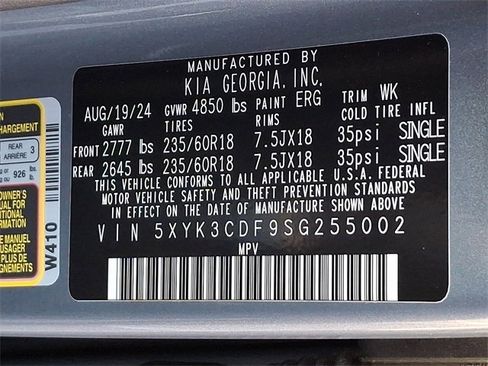 Certified 2025 Kia Sportage EX image 27