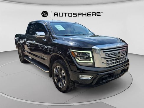 Used 2021 Nissan Titan Platinum Reserve w/ Off Road Protection Package AWD/4WD image 10