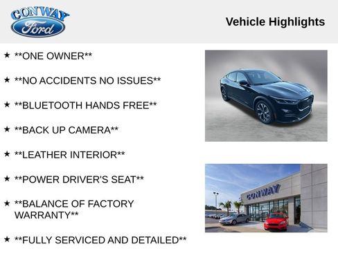 Used 2025 Ford Mustang Mach-E Select w/ Interior Protection Package image 4