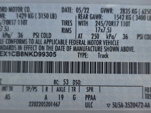 Used 2022 Ford F150 XL w/ Equipment Group 101A High RWD image 34