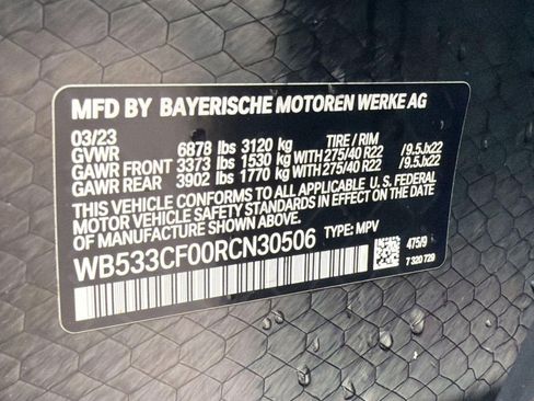 Used 2024 BMW iX M60 AWD/4WD image 19