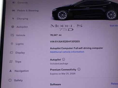 Used 2017 Tesla Model S 75D image 40