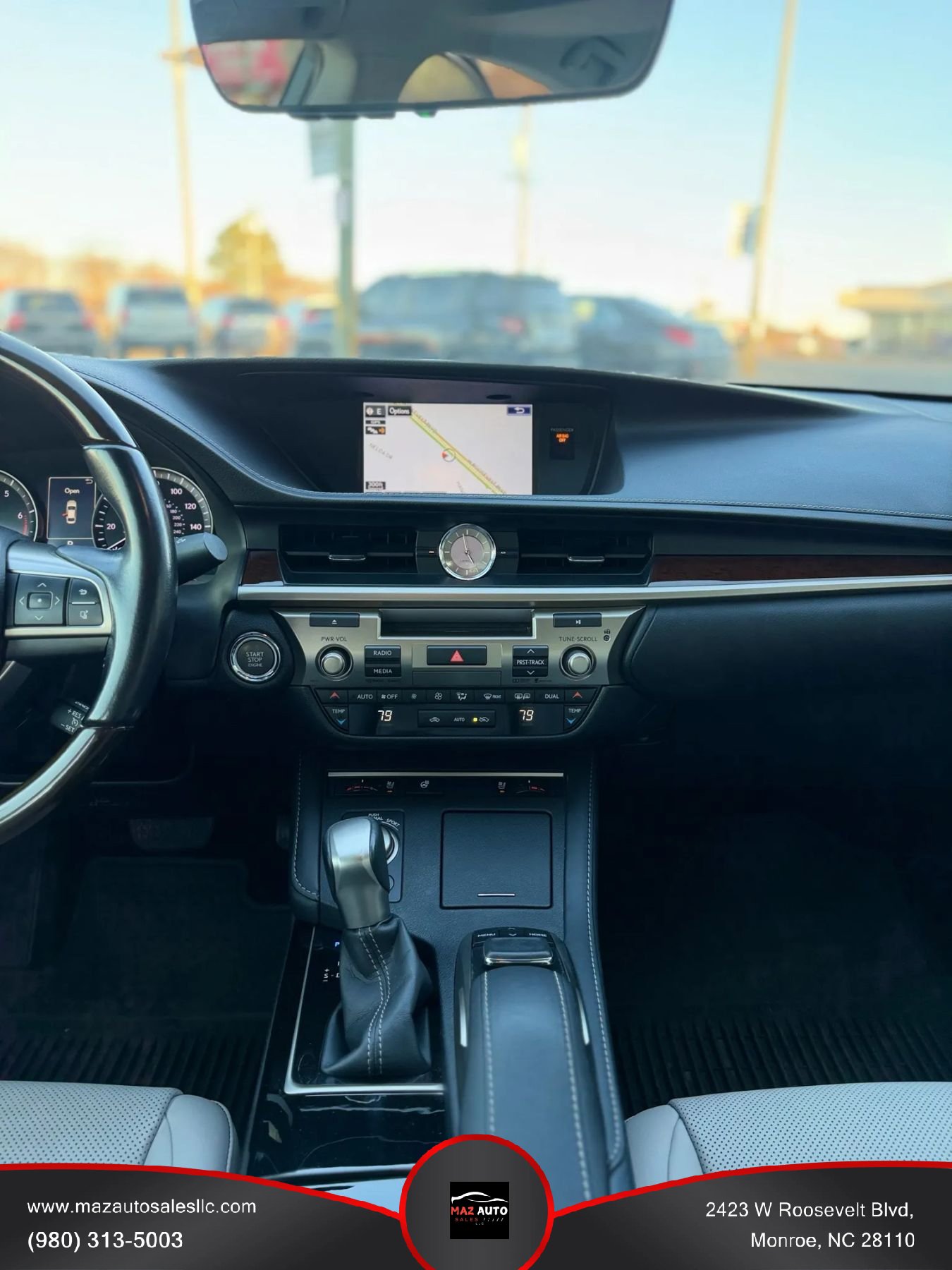 Used 2016 Lexus ES 350 w/ Navigation System Package FWD image 8